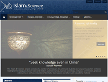 Tablet Screenshot of islam-science.net